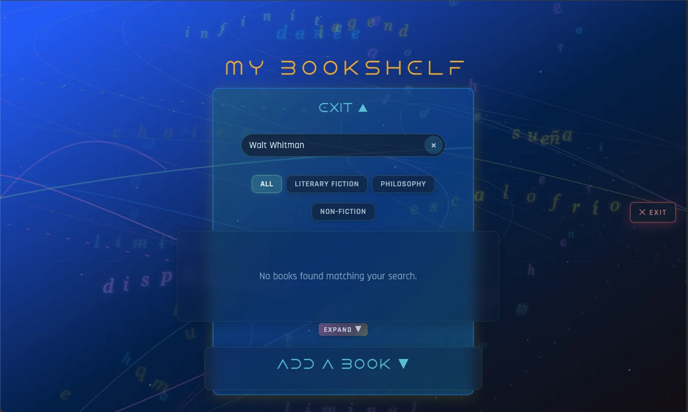 No Matches - Color Theme