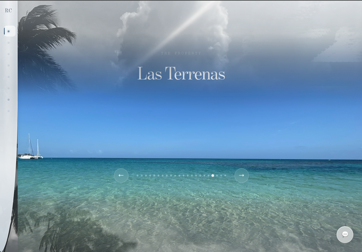 Gallery scroll entry