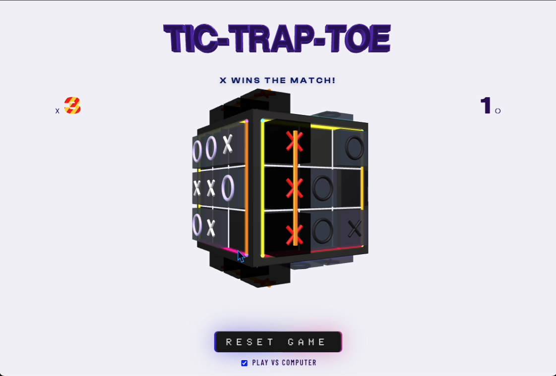 Match win score with yellow-red stripe